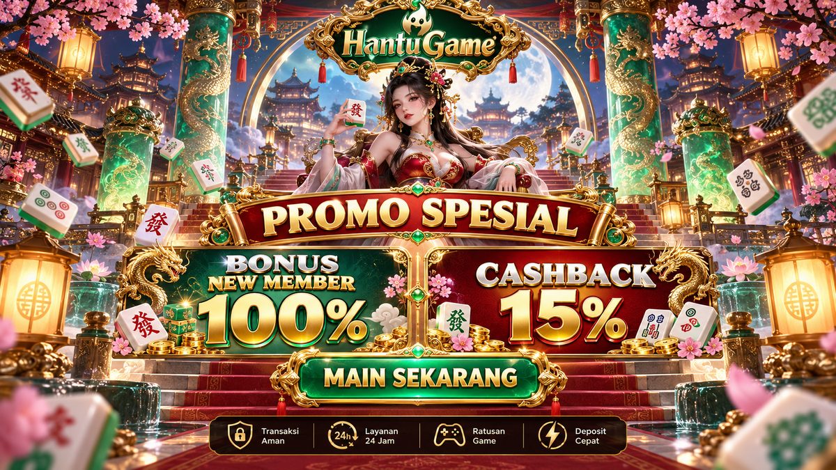 Banner HANTUGAME # Bocoran RTP Live Slot Gacor Server Thailand Hari Ini